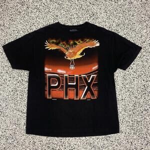 Phoenix Rising Desert Graphic T Shirt Size 2Xl Black